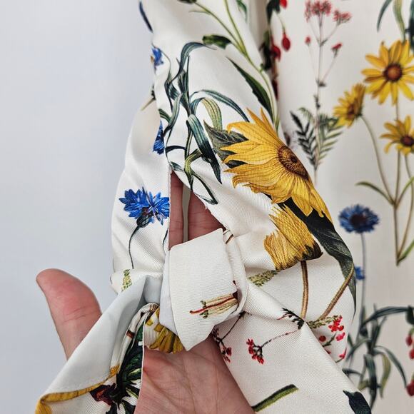 NWT Anthropologie Bailey 44 Women's Botanical Off The Shoulder Dress Size MP - Picture 5 of 9
